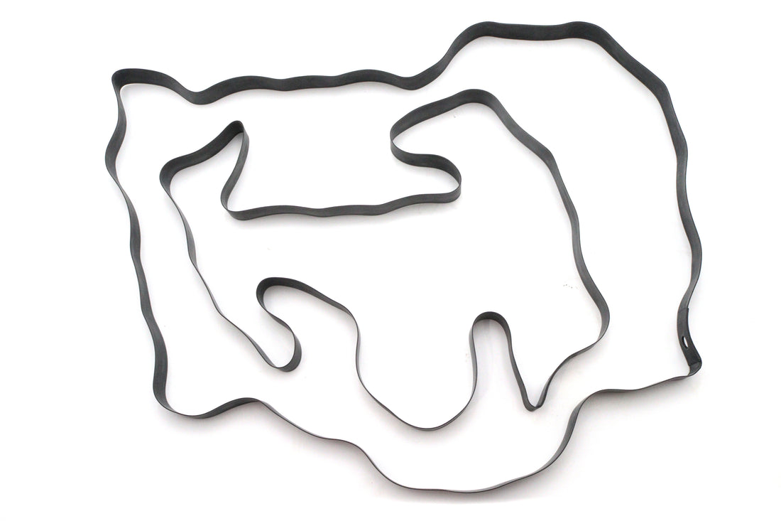 46-0198 - 21 inch x 1-3/16 inch Rim Strip Center Valve by V-Twin