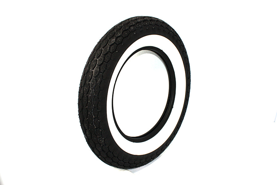 46-0255 - Replica Tire 5.00 X 16 inch Wide Whitewall by Coker Tire