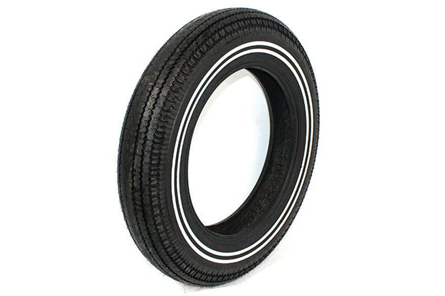 46-0305 - Replica Super Eagle 5.00 X 16 inch Double Whitewall by Coker Tire
