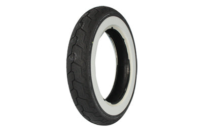 46-0340 - Dunlop D402 Rear Tire MT90HB X 16  Whitewall by Dunlop
