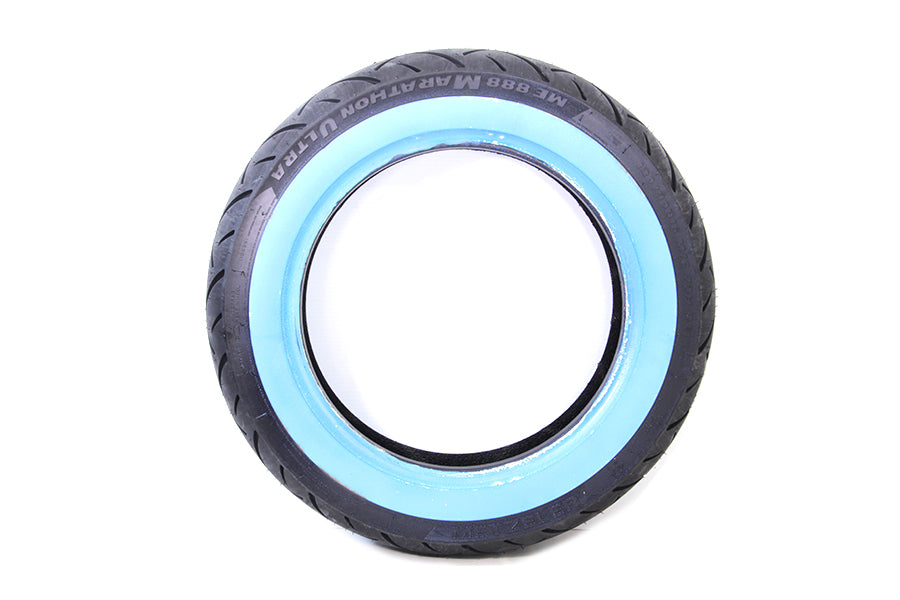 46-0437 - Metzeler ME888 Marathon 130/90 x 16  Rear Wide Whitewall by Metzeler