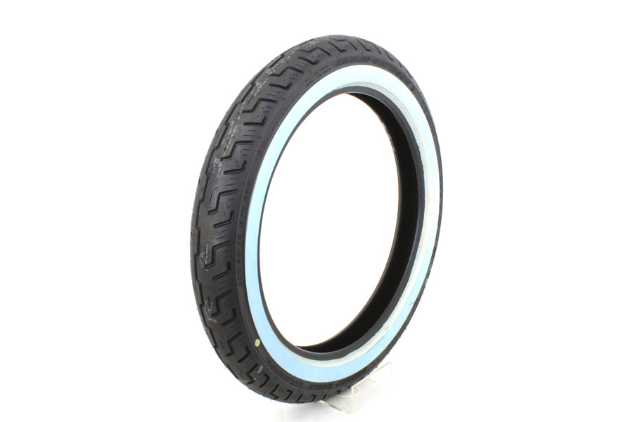 46-0462 - Dunlop D401 100/90H X 19 inch Front Wide Whitewall Tire by Dunlop