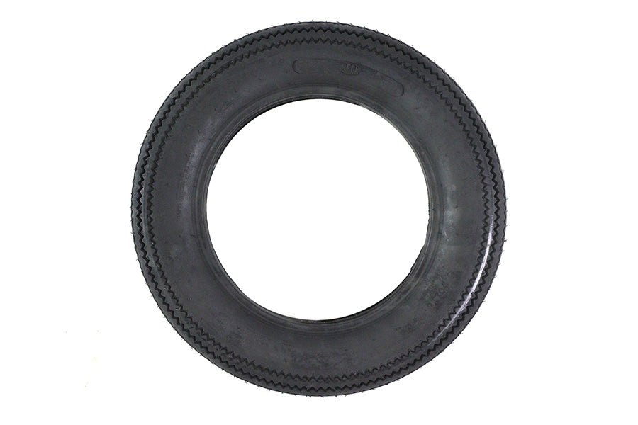 46-0536 - Beck Front or Rear Tire 5.00 x 16 inch Black by V-Twin