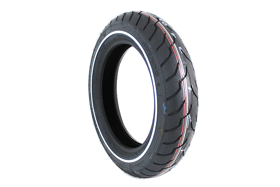 46-0552 - Front Dunlop American Elite MT90B16 Narrow White Stripe Tire by Dunlop