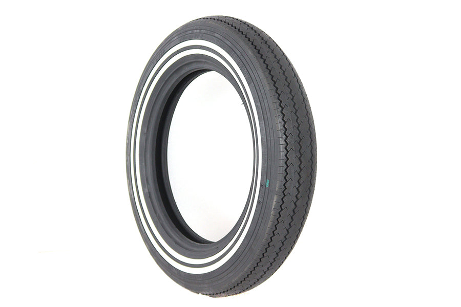 46-3003 - VeeMoto MT90-16 Double White Stripe Tire by Vee Rubber