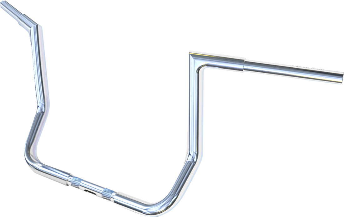 MAGNUM SHIELDING Crusader Square Top Handlebar - 14" - Chrome 3HB-0814