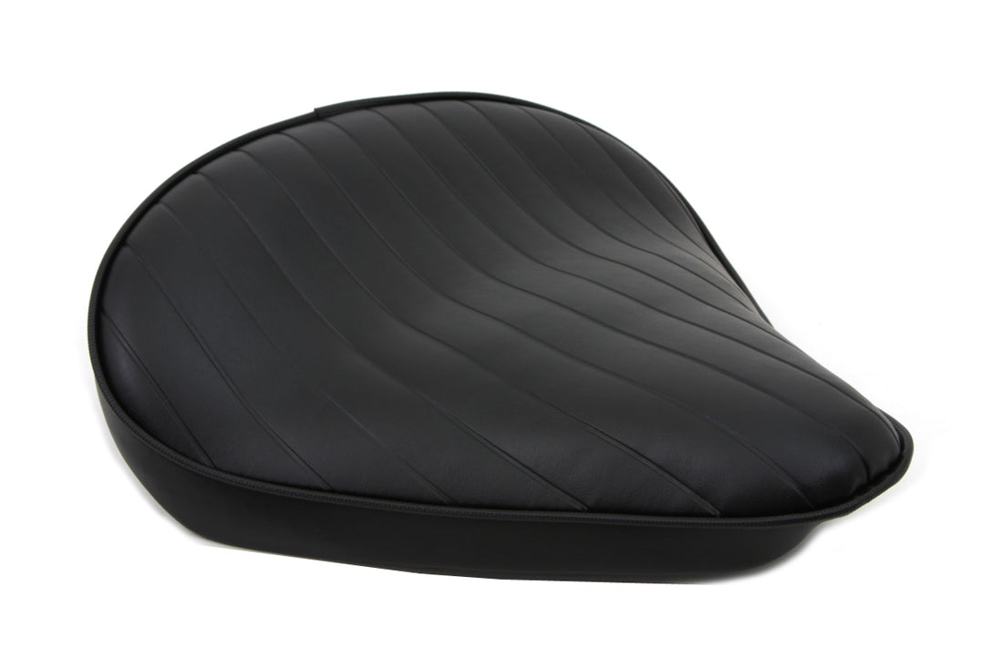 47-0057 - Black Tuck and Roll Solo Seat Large by Corbin Gentry