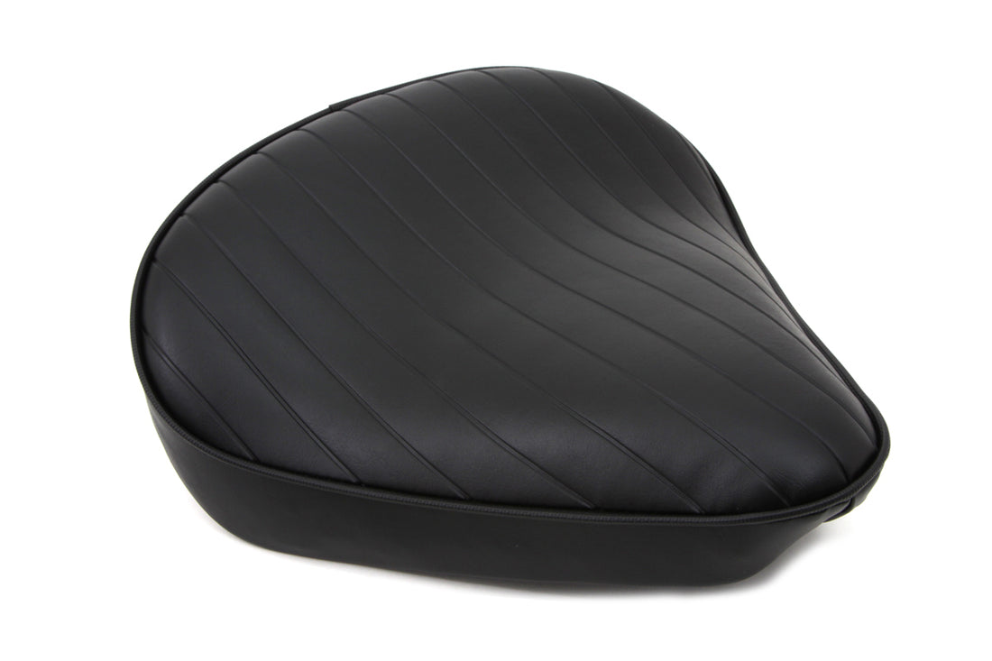 47-0058 - Black Tuck and Roll Solo Seat Large by Corbin Gentry