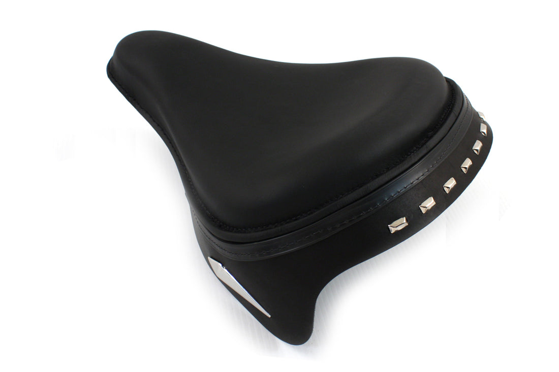 47-0114 - Black Leather Metro Police Solo Seat by Corbin Gentry