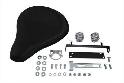 47-0131 - Black Leather Solo Seat Kit by Corbin Gentry