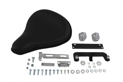 47-0133 - Black Leather Solo Seat Kit by Corbin Gentry