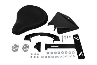 47-0134 - Black Leather Solo Seat Kit by Corbin Gentry