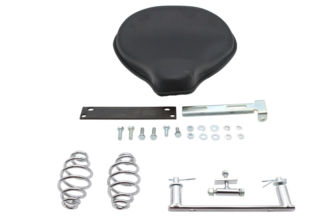 47-0135 - Black Leather Solo Seat and Mount Kit by Corbin Gentry