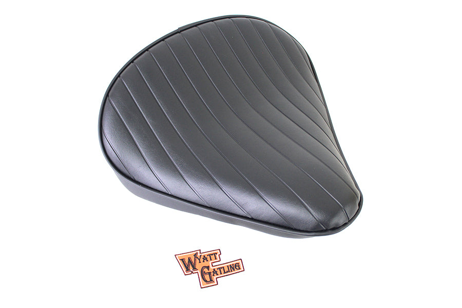 47-0371 - Black Tuck and Roll Solo Seat Large by Bates