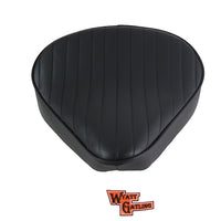 Black Tuck and Roll Solo Seat Large