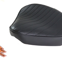 Black Tuck and Roll Solo Seat Large