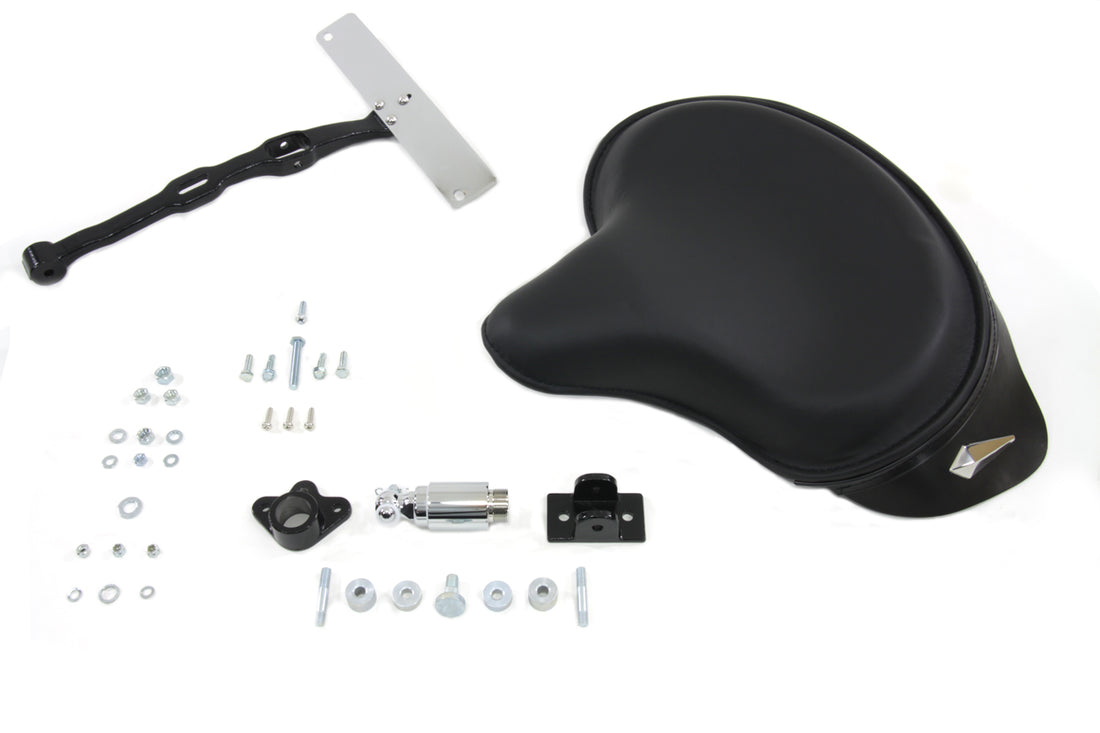 47-0475 - Black Police Solo Seat Kit by Corbin Gentry