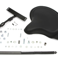 47-0784 - Black Leather Deluxe Solo Seat Kit by V-Twin