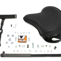 47-0784 - Black Leather Deluxe Solo Seat Kit by V-Twin