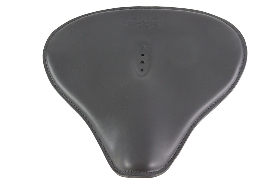 47-0894 - Replica Black Leather Solo Seat by V-Twin