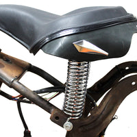 47-0907 - Black Police Solo Seat Kit by V-Twin