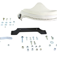 White Leather Solo Seat Kit