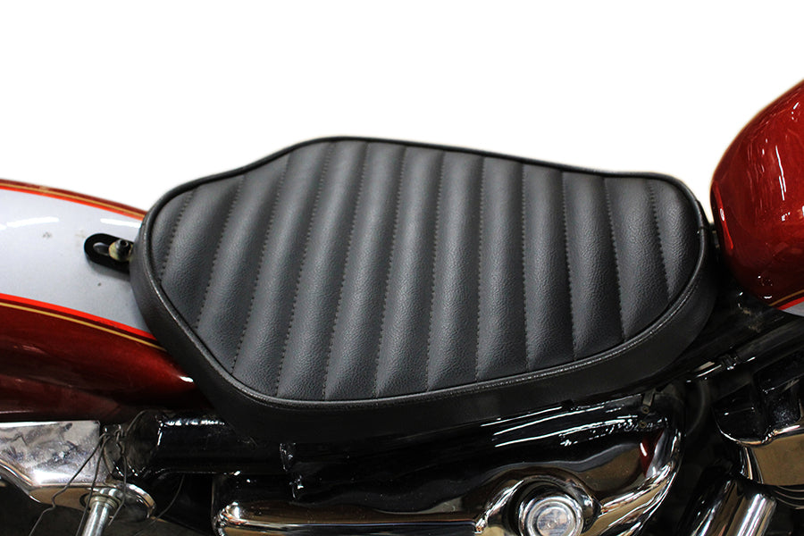 47-1547 - Bates Solo Seat Tuck and Roll Style Black by Bates