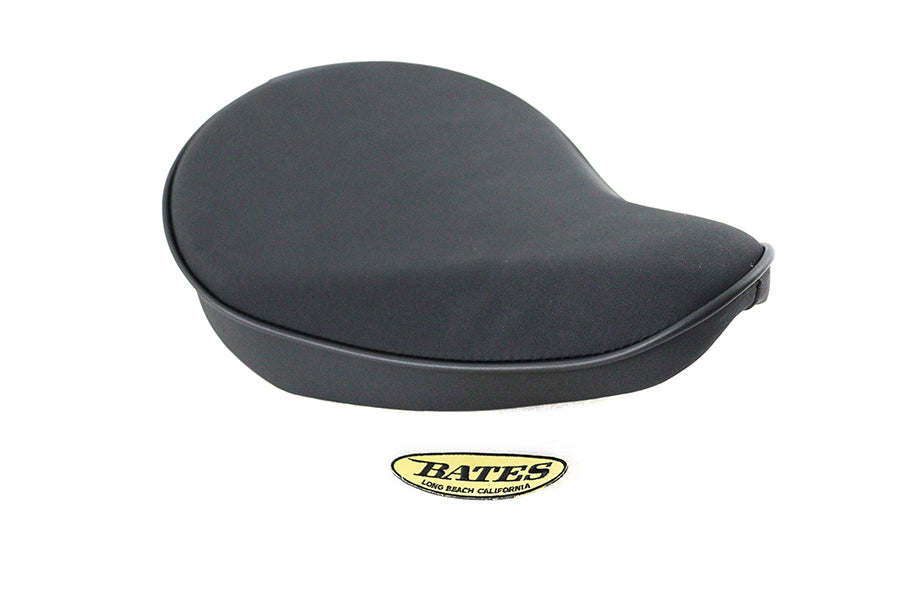 47-1556 - Black Suede Solo Seat Small Pan by V-Twin