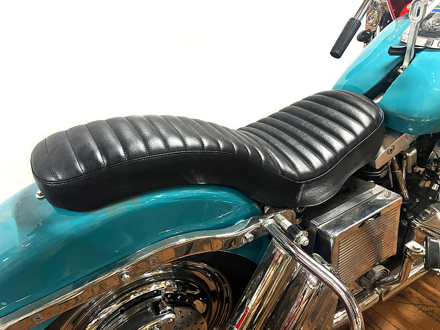 Corbin Gentry Tuck and Roll Seat Black