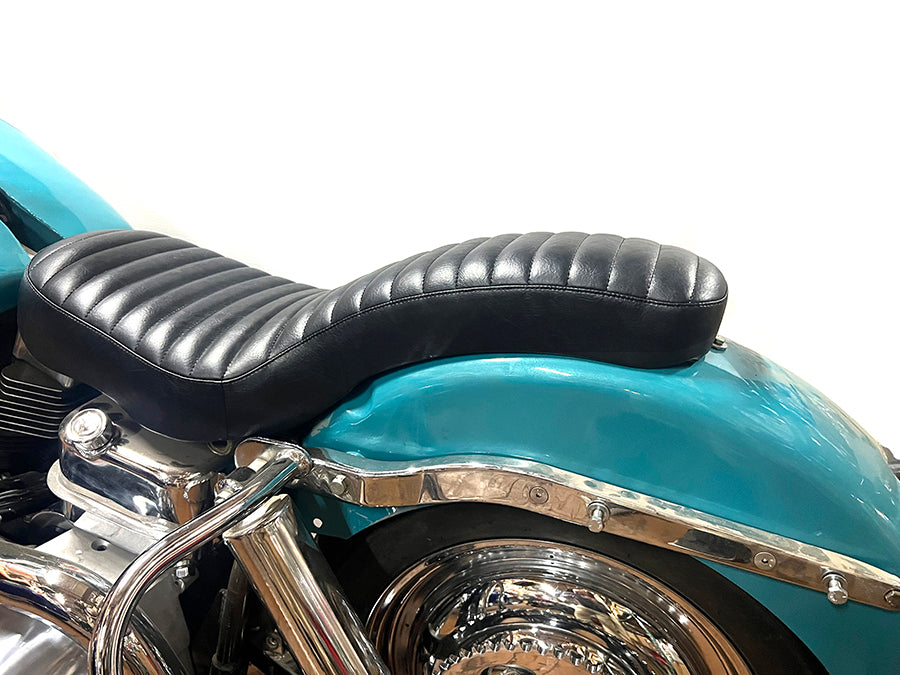 Corbin Gentry Tuck and Roll Seat Black