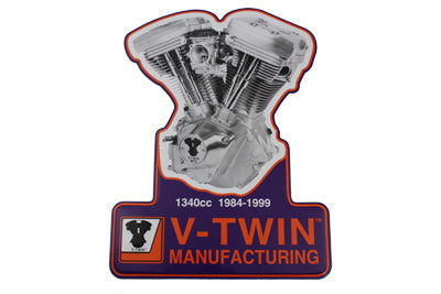 48-0030 - 1340 Evolution Engine Plaque by V-Twin