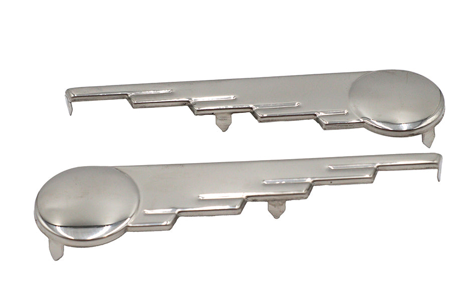 48-0031 - Polished Stainless Steel Speed Ball Wing by V-Twin