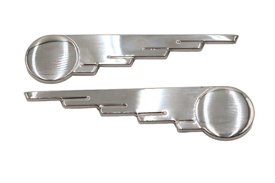 48-0032 - Polished Stainless Steel Speed Ball Wing by V-Twin