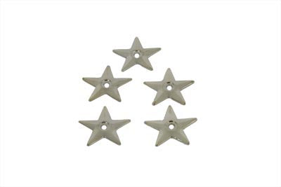 48-0074 - Chrome Saddlebag Star by V-Twin