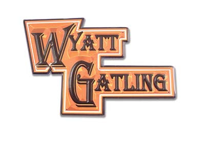 48-0103 - Wyatt Gatling Dealer Sign by V-Twin