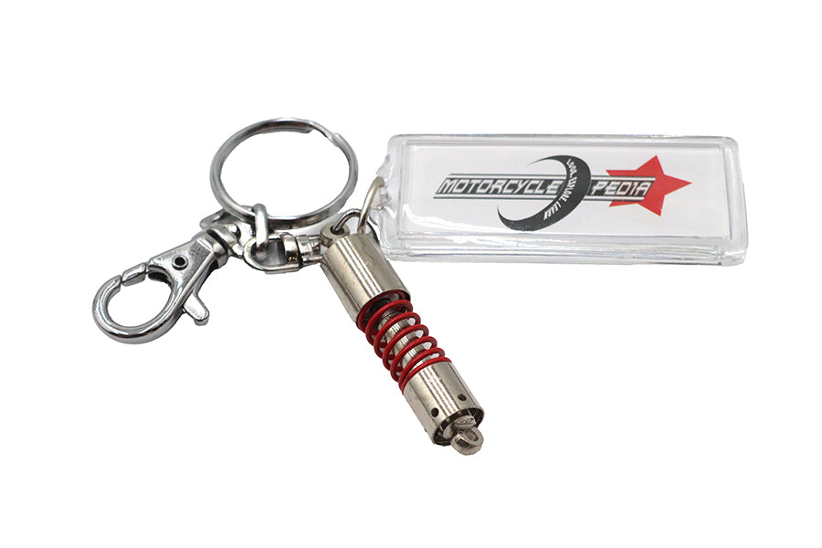 48-0234 - Short Shock Absorber Design Keychain by V-Twin