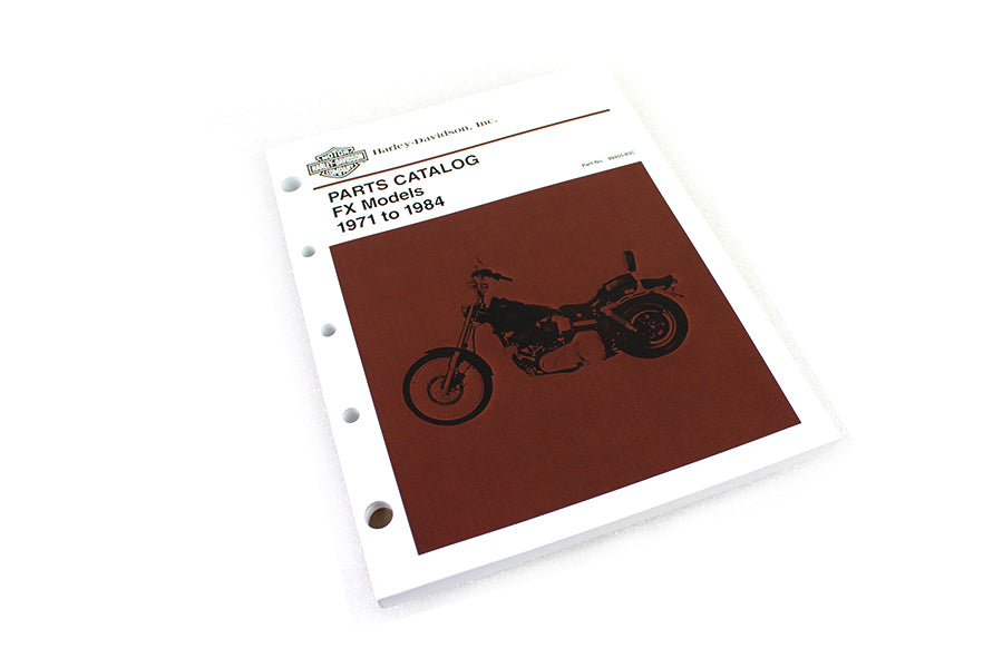 48-0257 - OE 1971-1984 FX Parts Manual by OE