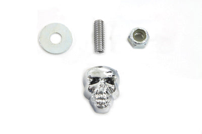 48-0302 - Chrome Deco Skull by V-Twin
