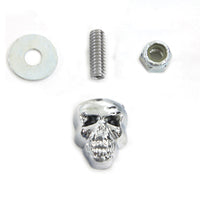 48-0302 - Chrome Deco Skull by V-Twin