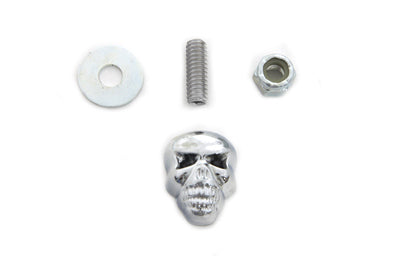 48-0302 - Chrome Deco Skull by V-Twin