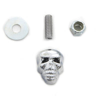 48-0302 - Chrome Deco Skull by V-Twin