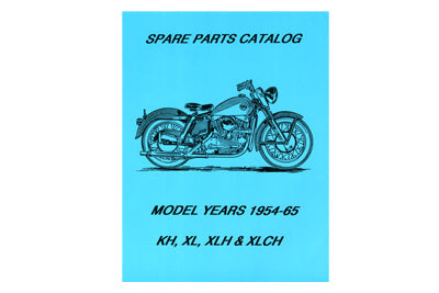 48-0306 - Spare Parts Book for 1954-1965 XL by V-Twin