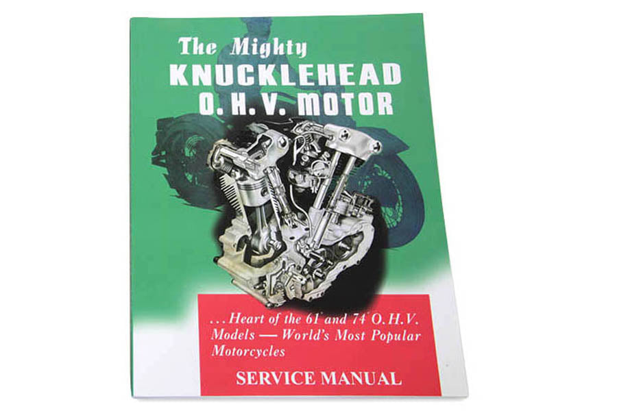 48-0308 - Knucklehead 1936-1947 Repair Manual by V-Twin