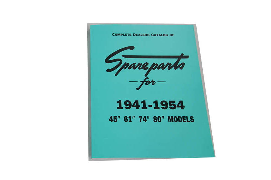 48-0309 - UL-SV-Knucklehead Spare Parts Book by V-Twin