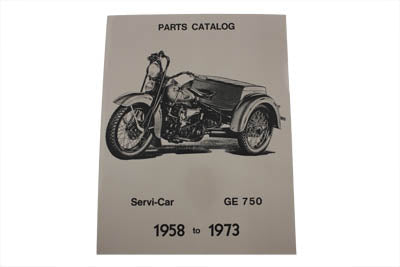 48-0319 - Servi-Car Parts Book by V-Twin
