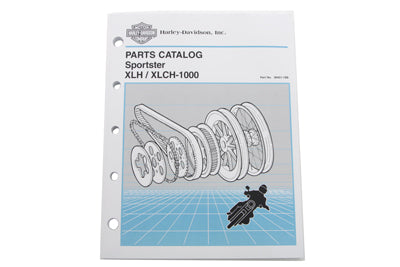 48-0332 - Factory Spare Parts Book for 1954-1978 XL by OE