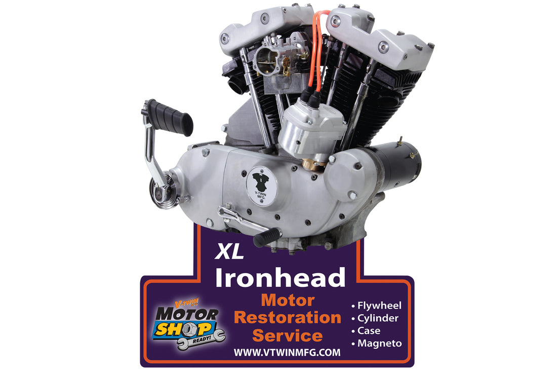 48-0372 - XLCH Engine Plaque by V-Twin