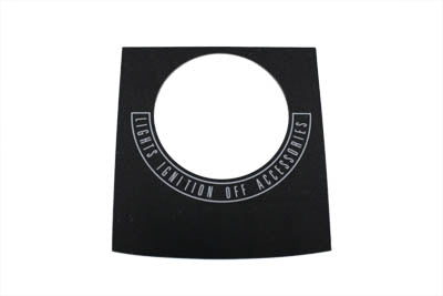 48-0423 - Black Dash Panel Decals by V-Twin