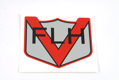 48-0439 - Oil Tank  inchV inch Style Decal by V-Twin