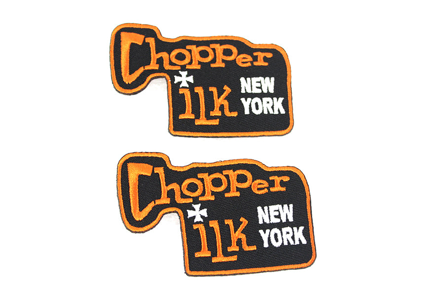 48-0519 - Chopper Ilk New York Patches by V-Twin